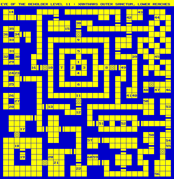 Map - Level 11